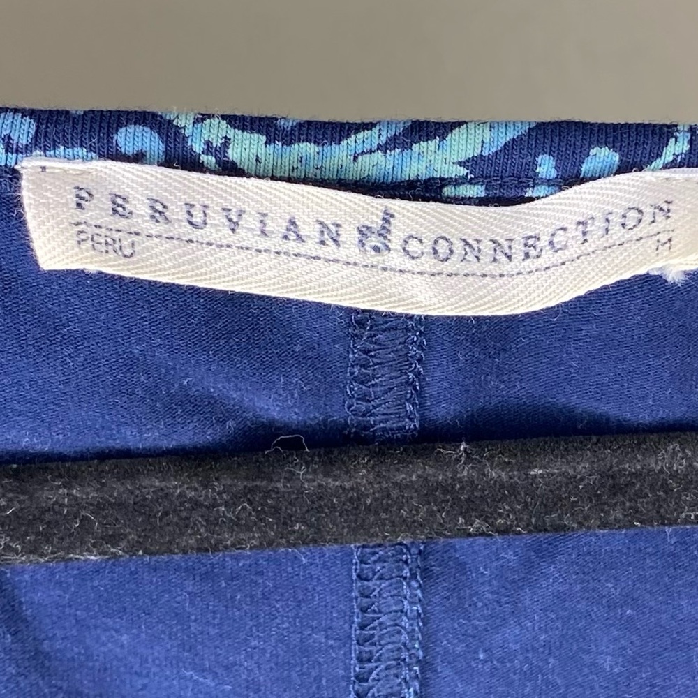 Peruvian Connection Byzantine Teal Patterned Midi… - image 4